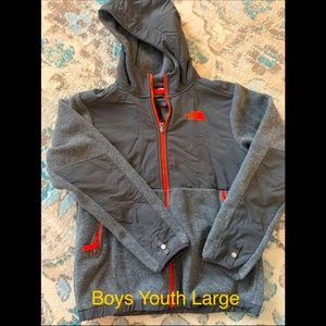 Youth Large Boys North Face Coat